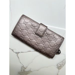 Gucci Metallic Wallet